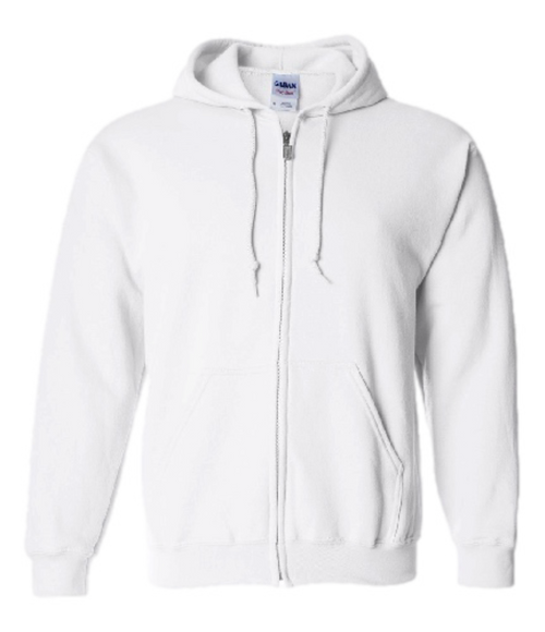 Custom Full Zip Hooded Sweatshirt